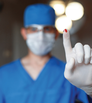 Collecteurs d'aiguilles en milieu hospitalier