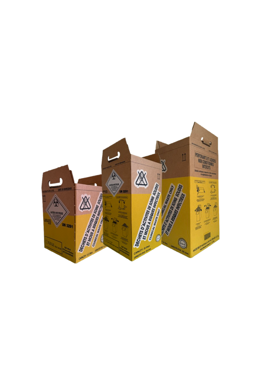 gamme de cartons